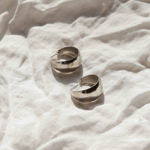 Vintage Silver Toned Earrings